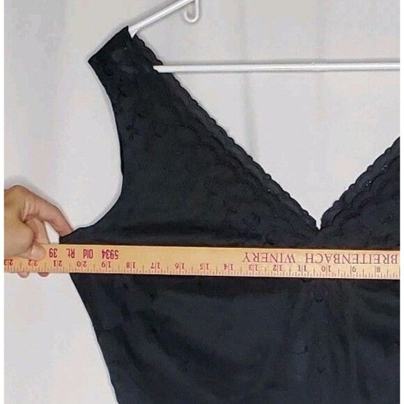 Jack Slote Crop Jumpsuit Large Black Embroidered Tie 60s 70s Vtg - Picture 8 of 13